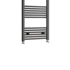 Bathroom Radiator Ladder Style Black Heated Towel Rail Straight Bathroom Ladder Radiator Detail2 Dsb Mlh Products