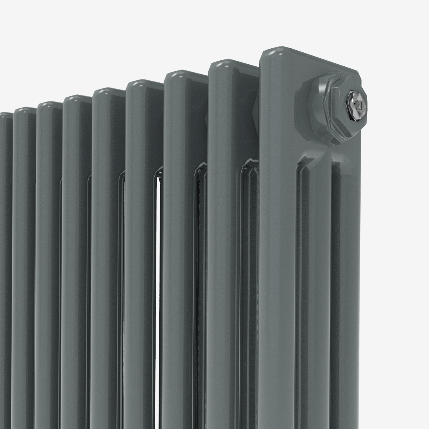 Vertical 2&3 Column Radiator Anthracite Three Column Radiator Top CAVR MLH PRODUCTS